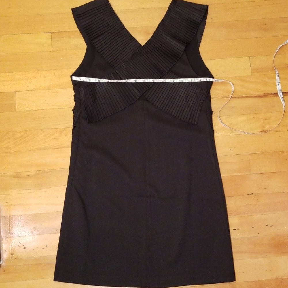 English Factory black ruffled mini dress XSmall - Picture 6 of 8